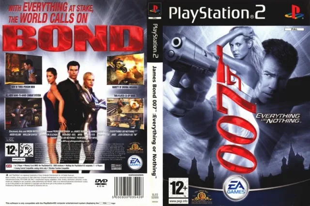 007 - Everything or Nothing PS2 cover