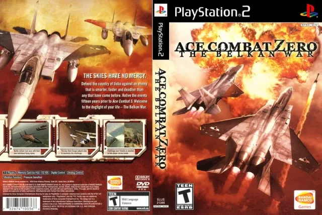 Ace Combat Zero - The Belkan War PS2 cover