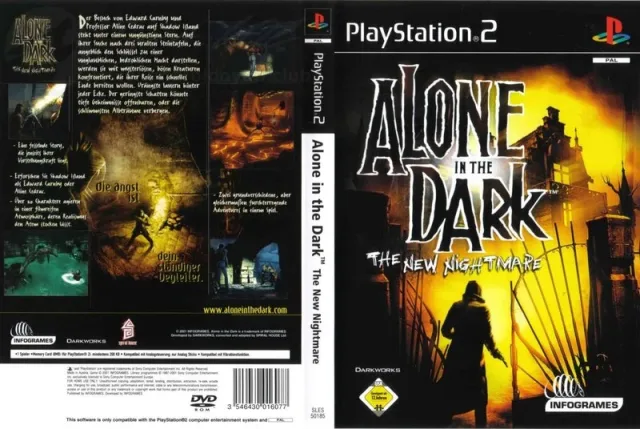 Alone in the Dark PS2 cover