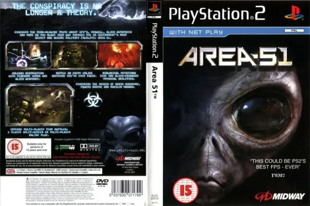 Area 51 PS2 cover