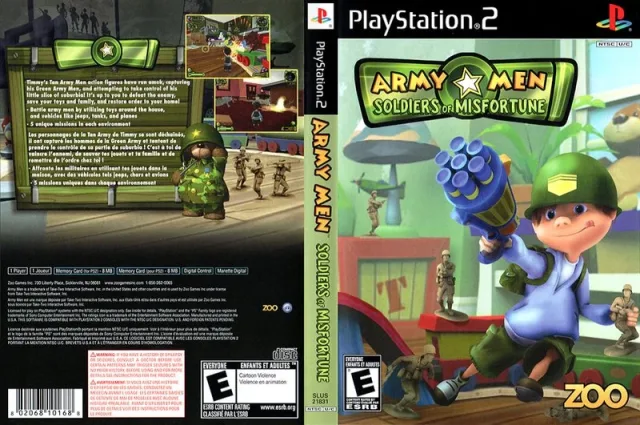 Army Men - Soldiers of Misfortune PS2 cover