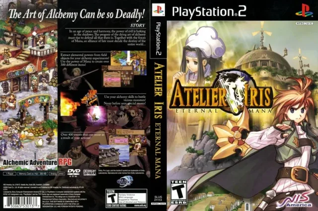 Atelier Iris - Eternal Mana PS2 cover