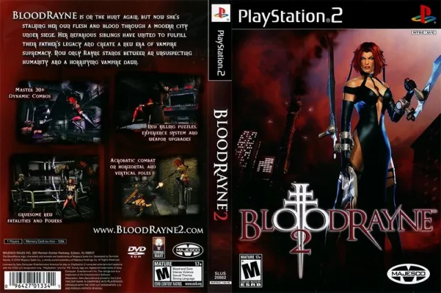 BloodRayne 2 PS2 cover