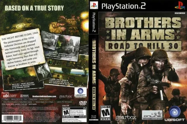 Brothers in Arms - Road to Hill 30 PS2 cover