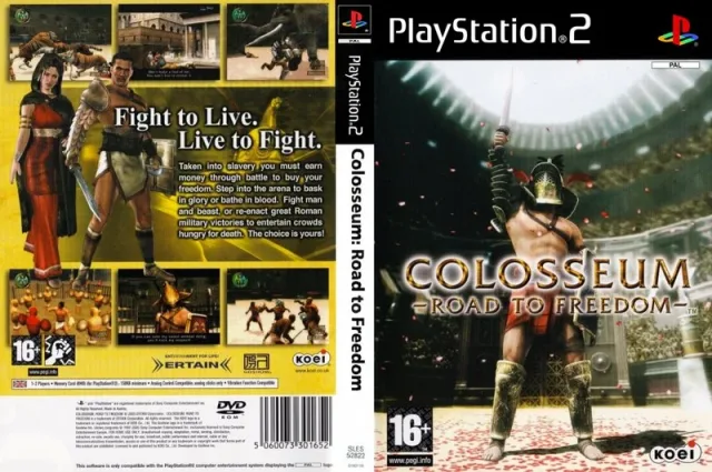 Colosseum - Road to Freedom PS2 cover