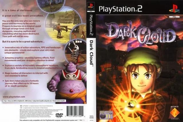 Dark Cloud PS2 cover