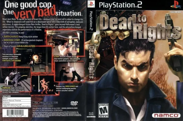 Dead to Rights PS2 cover