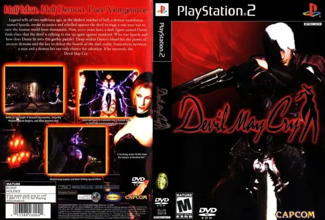 Devil May Cry PS2 cover