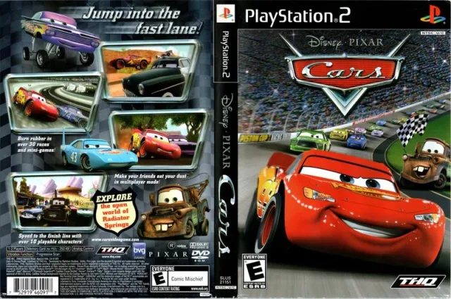 Disney-Pixar Cars PS2 cover