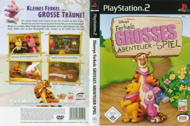 Disney Presents Piglet's Big Game PS2 cover