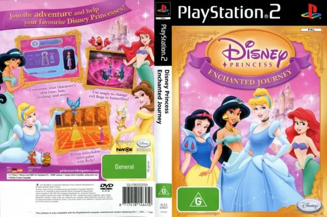 Disney Princess - Enchanted Journey PS2 cover
