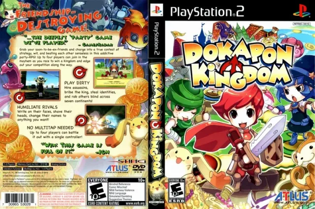 Dokapon Kingdom PS2 cover