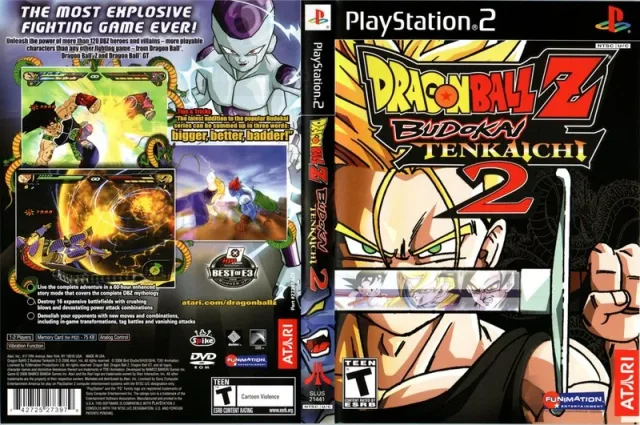 Dragon Ball Z - Budokai Tenkaichi 2 PS2 cover