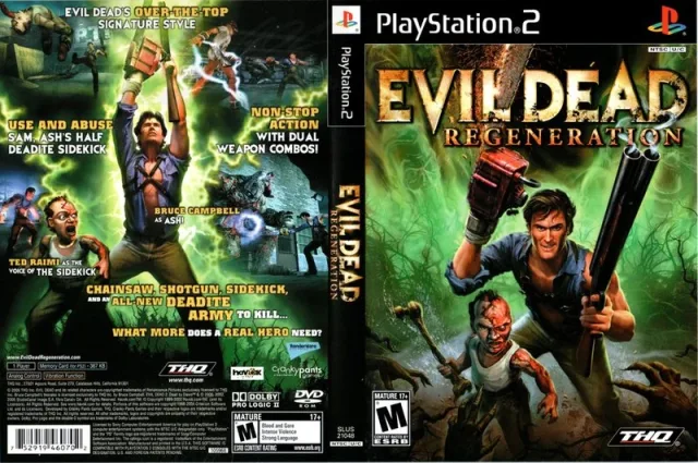 Evil Dead - Regeneration PS2 cover