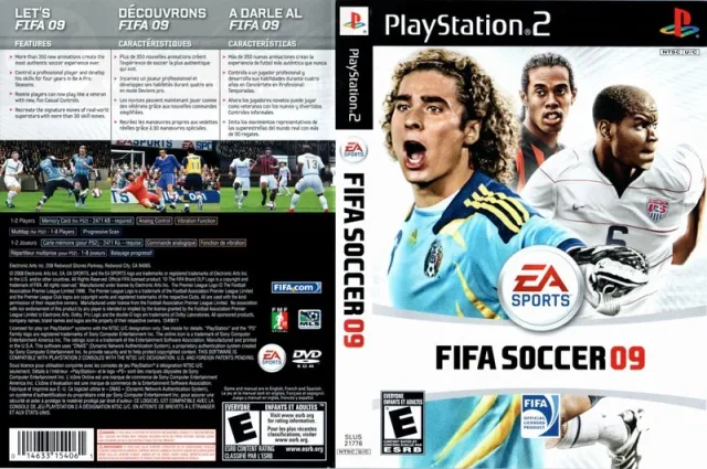FIFA Soccer 09 PS2 cover