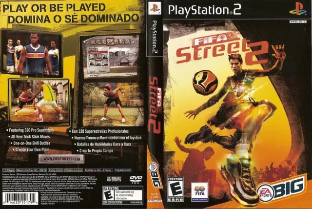 FIFA Street 2 PS2 cover