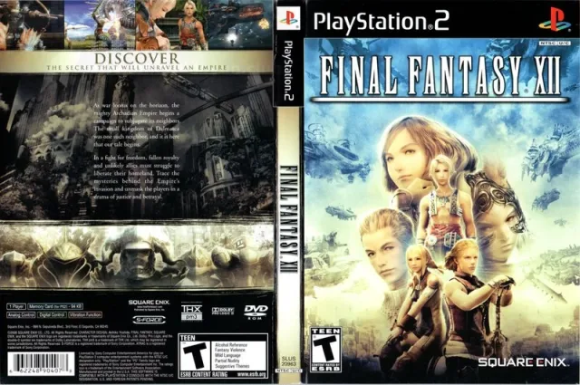 Final Fantasy XII PS2 cover