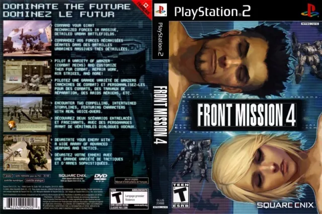 Front Mission 4 PS2 cover