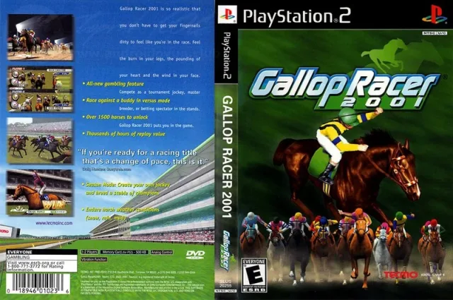Gallop Racer 2001 PS2 cover