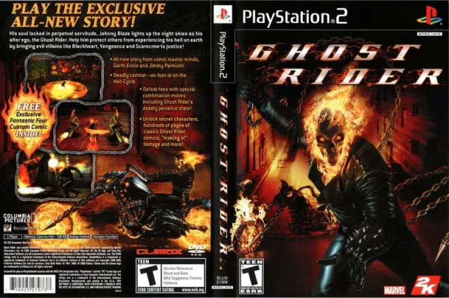 Ghost Rider PS2 cover