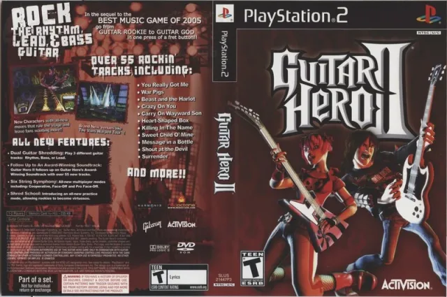 Guitar Hero II PS2 cover
