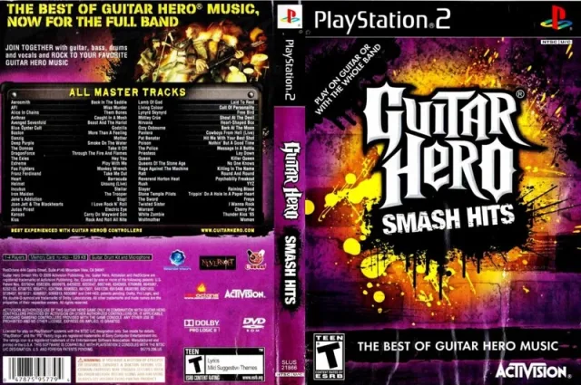 Guitar Hero - Smash Hits PS2 cover