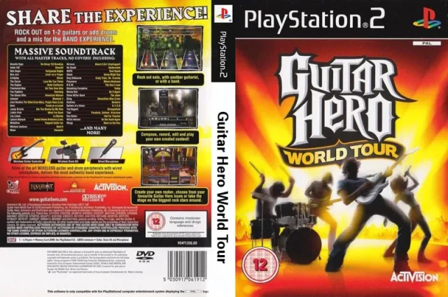 Guitar Hero World Tour PS2 cover