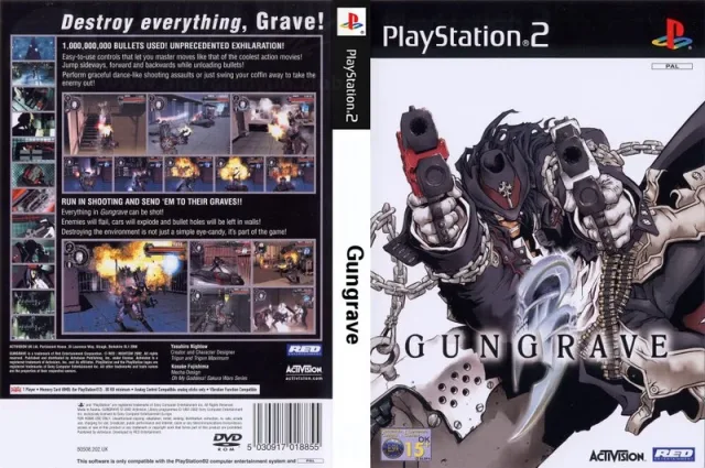 Gungrave PS2 cover