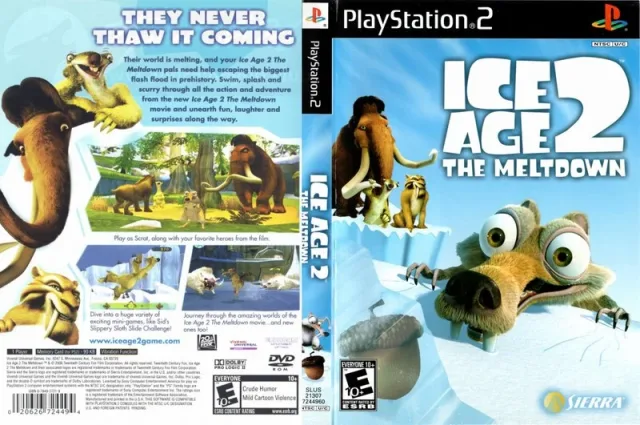 Ice Age 2 - The Meltdown PS2 cover
