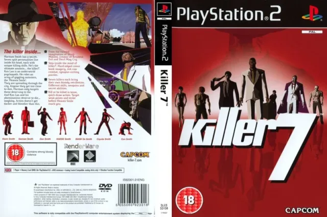 Killer7 PS2 cover