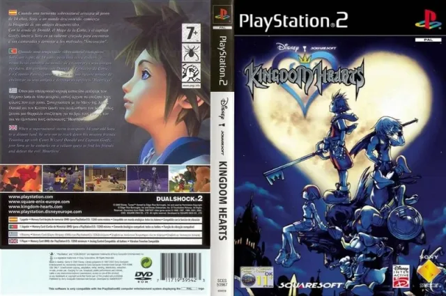 Kingdom Hearts PS2 cover