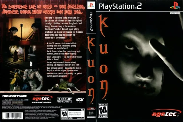 Kuon PS2 cover
