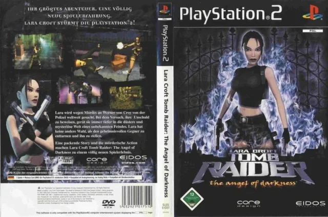 Lara Croft Tomb Raider - The Angel of Darkness PS2 cover