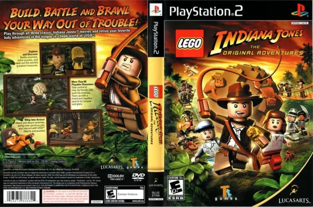 LEGO Indiana Jones - The Original Adventures PS2 cover