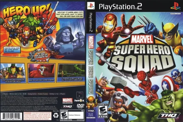 Marvel Super Hero Squad PS2 cover