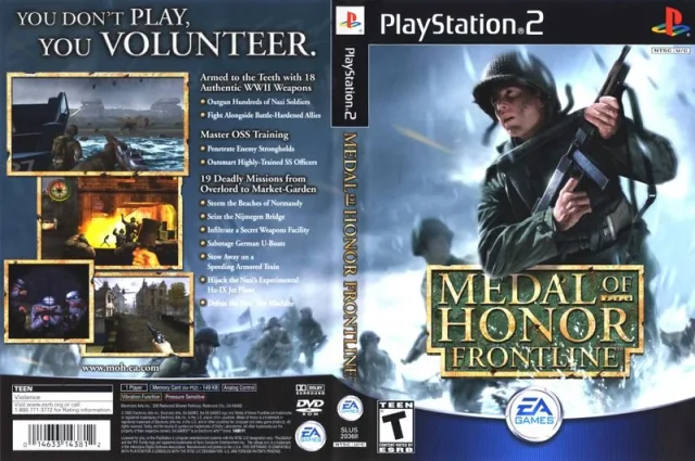 Medal of Honor - Frontline PS2 cover