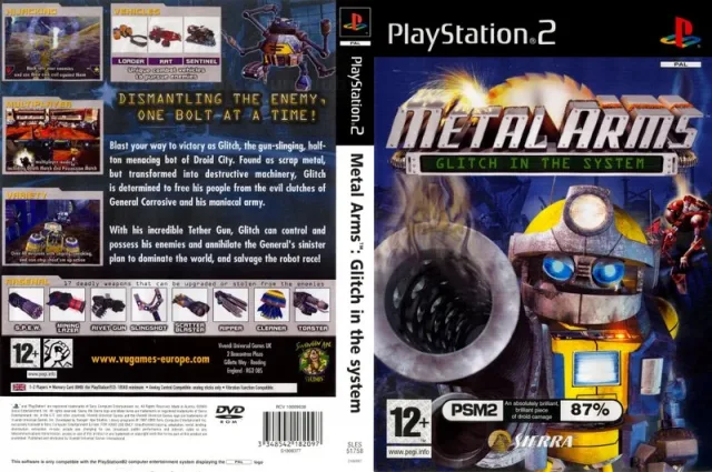 Metal Arms - Glitch in the System PS2 cover