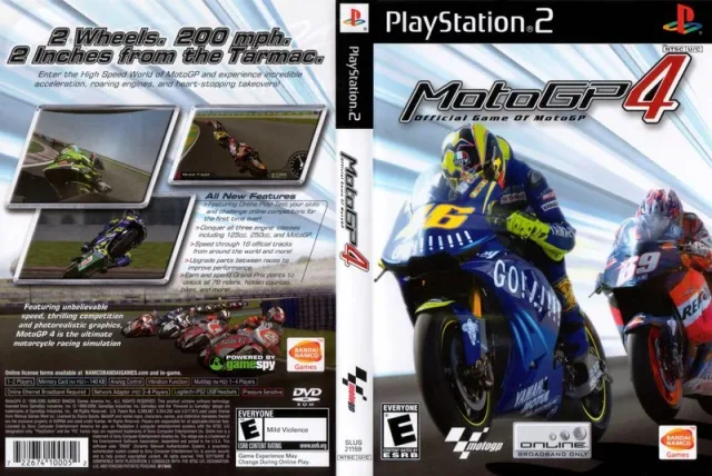 MotoGP 4 PS2 cover