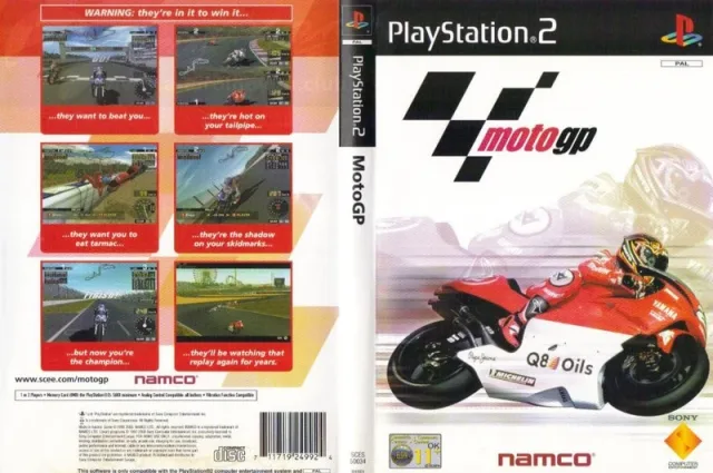 MotoGP PS2 cover