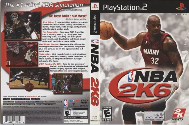 NBA 2K6 PS2 cover