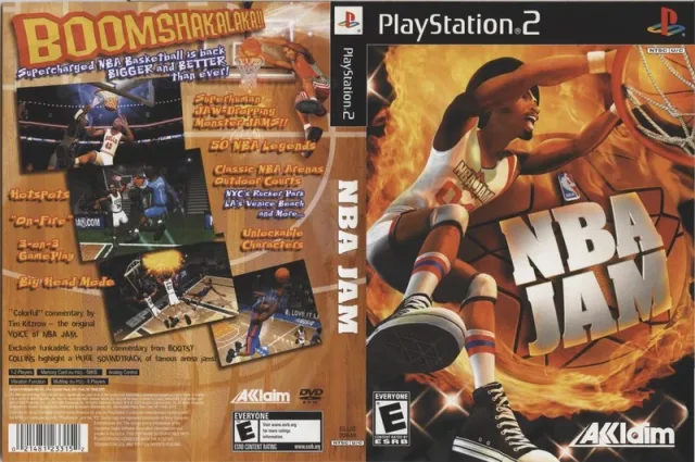 NBA Jam PS2 cover