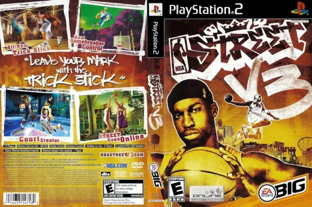 NBA Street V3 PS2 cover