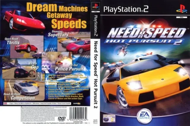 Need for Speed - Hot Pursuit 2 PS2 cover