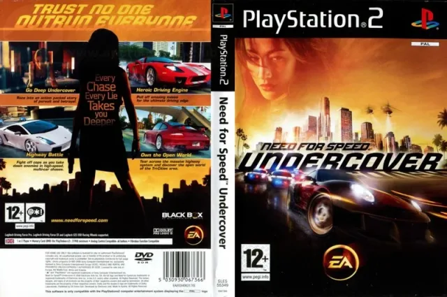 Need for Speed - Undercover PS2 cover