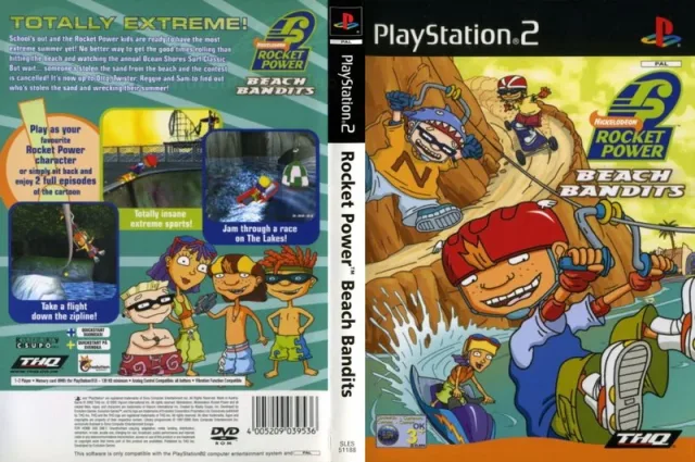 Nickelodeon Rocket Power - Beach Bandits PS2 cover