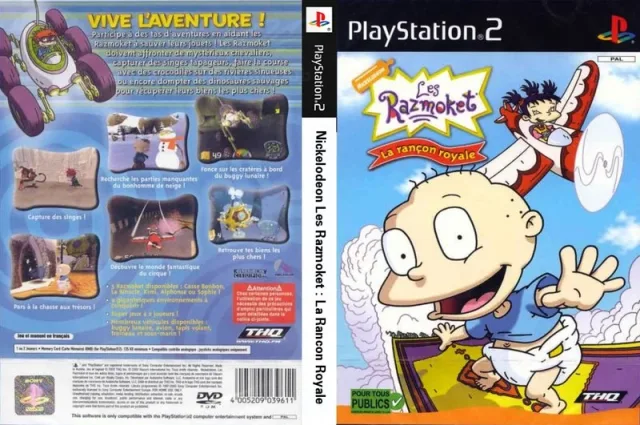 Nickelodeon Rugrats - Royal Ransom PS2 cover