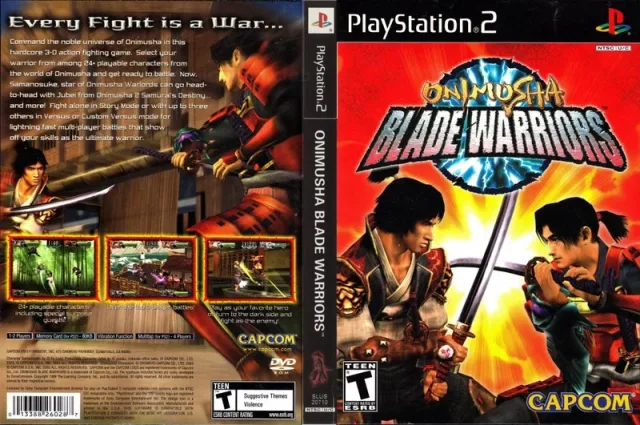 Onimusha - Blade Warriors PS2 cover