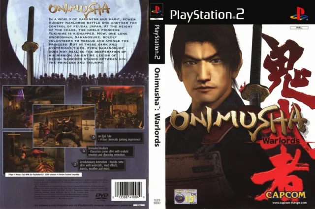 Onimusha - Warlords PS2 cover