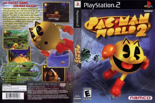 Pac-Man World 2 PS2 cover