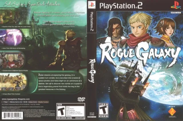 Rogue Galaxy PS2 cover